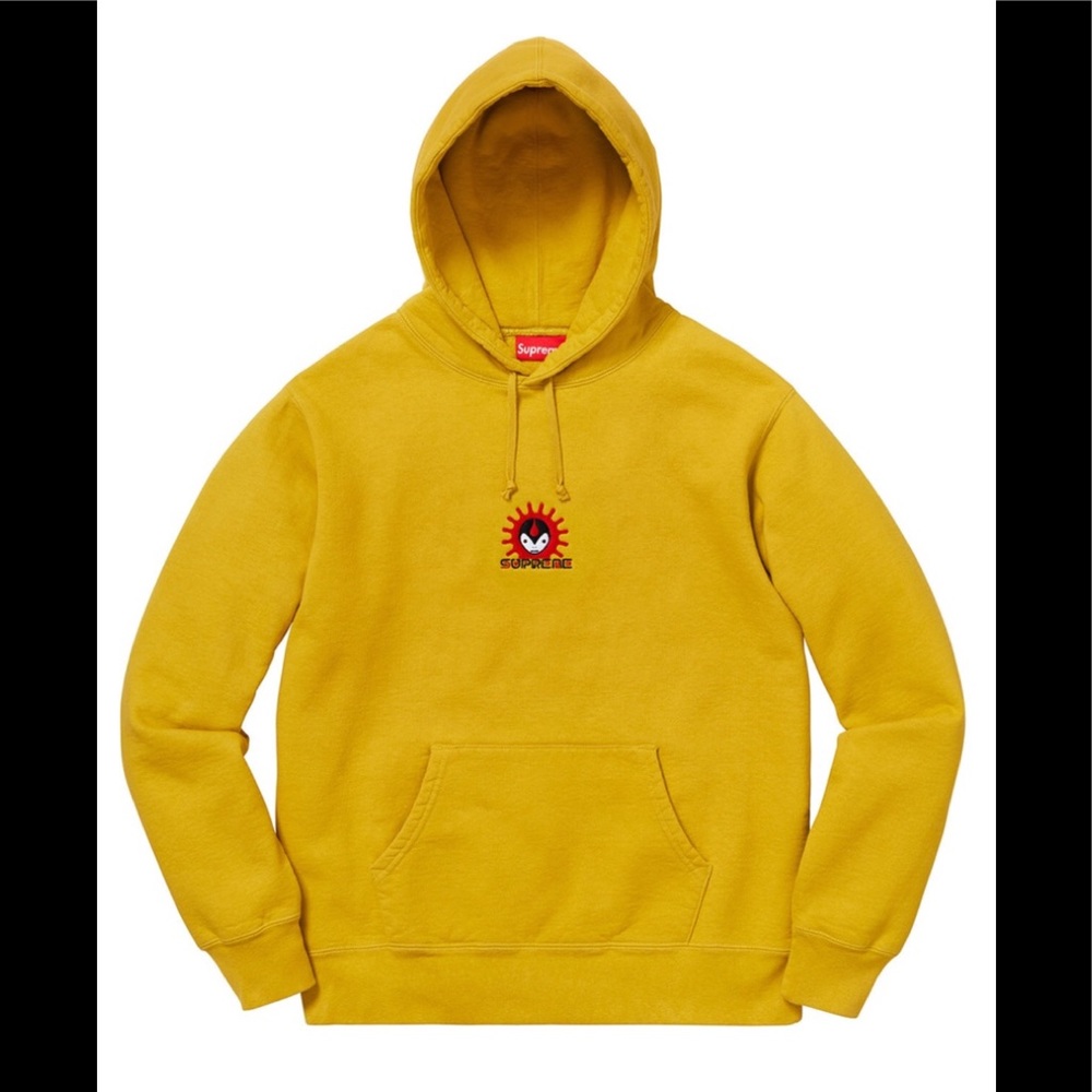 Supreme Vampire Hooded Sweatshirt (Mustard Yellow)